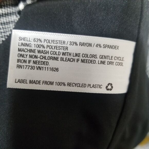 Plaid Blazer NWOT 2 - Picture 10 of 12